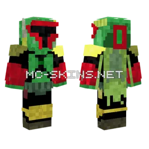 Boba Fett Minecraft skin