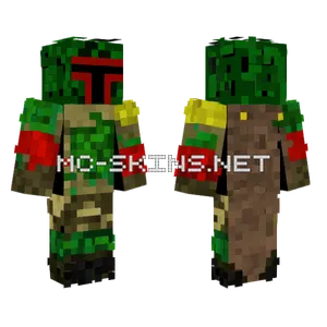 Boba Fett Minecraft skin