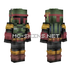 Boba Fett Star Wars Minecraft skin
