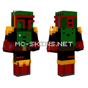 Boba Fett The Book Of Boba Fett Minecraft skin