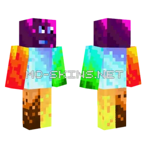 Bobby The Starfish Minecraft skin
