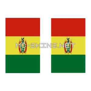 Bolivia Flag cape, outside and lining