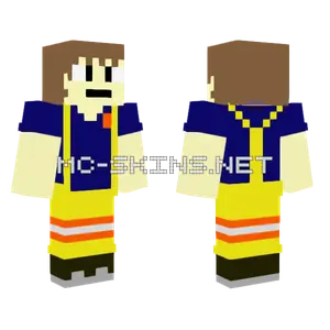 Bombero Voluntario Argentino Minecraft skin