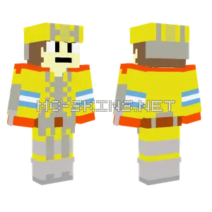 Bombero Voluntario Argentino Minecraft skin