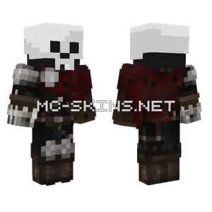 Bones Watcher Armor Minecraft skin