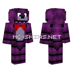 Bonnie FNAF Minecraft skin
