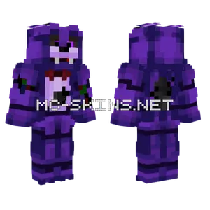 Bonnie FNAF Skin Minecraft skin