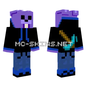 Bonnie The Bunny Minecraft skin