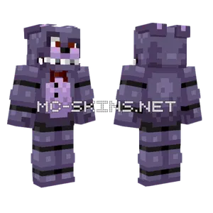 Bonnie The Bunny Minecraft skin