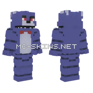 Bonnie The Bunny Beta Minecraft skin