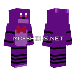 Bonnie The Bunny Minecraft skin