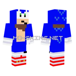 Boom Sonic Minecraft skin