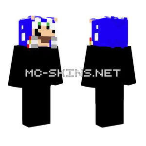Boom Sonic Plushie Minecraft skin