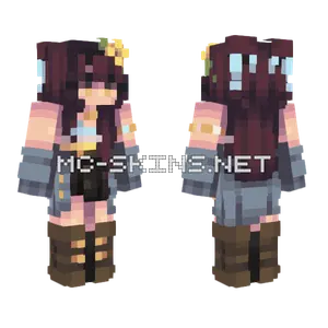 Boots Summer Persona Minecraft skin