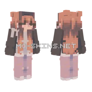 Bored Girl Minecraft skin