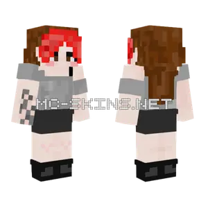 Boring Girl Minecraft skin