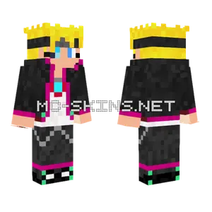 Boruto Jogan Minecraft skin
