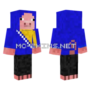 Bosnian Pig Minecraft skin