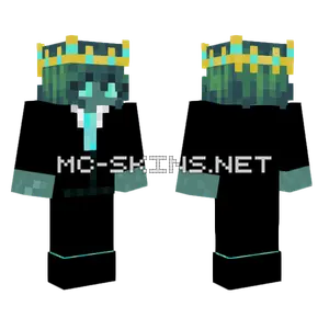 Bossy Drowned Minecraft skin
