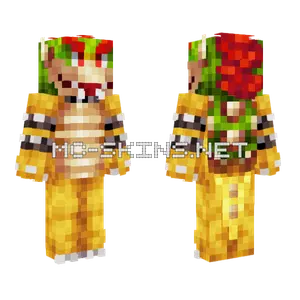 Bowser Minecraft skin