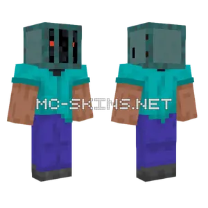 Box Head Minecraft skin