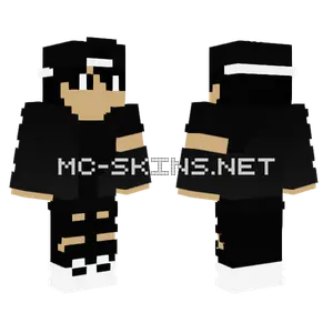 Boy Black Jacket T Shirt Minecraft skin