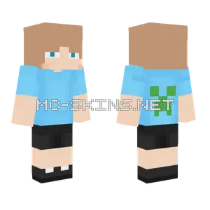 Boy Following Eyes Minecraft skin