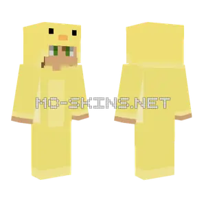 Boy In Duck Costume Minecraft skin