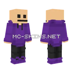 Boy Purple Minecraft skin