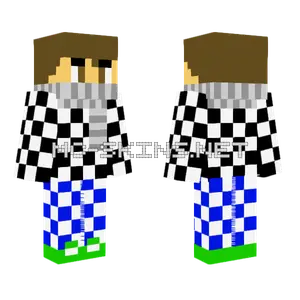 Boy With A Scarf Minecraft skin