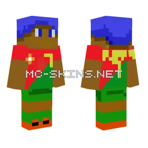 Boy With Ronaldo Top Minecraft skin