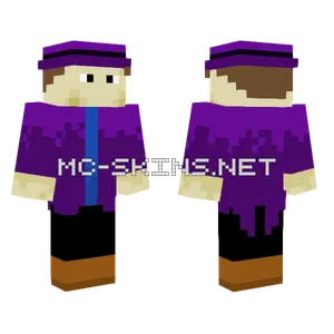 Boy With Top Hat Minecraft skin