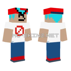 Boyfriend Skin Minecraft skin