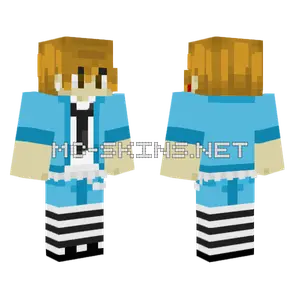 Boynextdoor Cole Halloween Outfit Minecraft skin