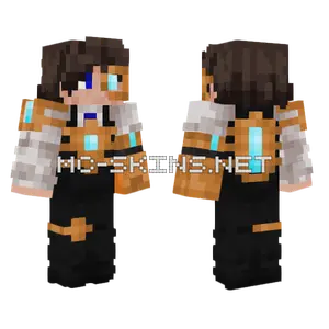 Brandon Cyborg Minecraft skin