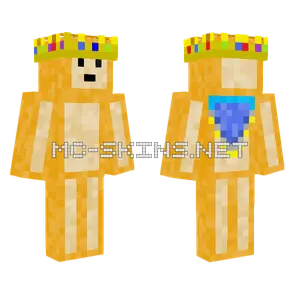 Bread Man Minecraft skin