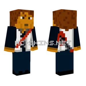 Brian May Minecraft skin