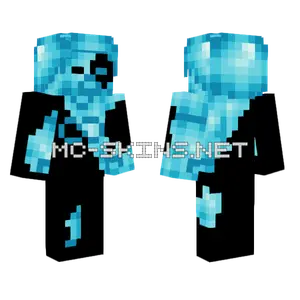 Bright Cerulean Balance Minecraft skin