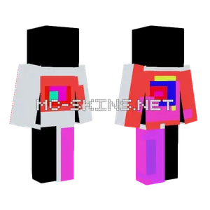 Brightly Colored Robot