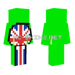 British Dream Minecraft skin