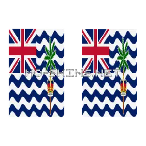 British Indian Ocean Territory Flag cape, outside and lining