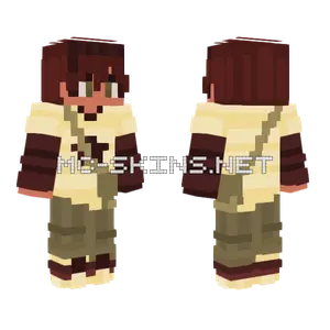 Broken Heart Left Minecraft skin