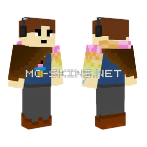 Broken Nemo Minecraft skin