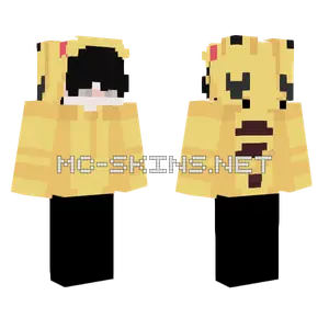 Broken Pikachu Minecraft skin
