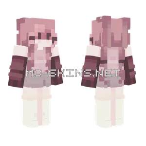 Brokenhearted Girl Minecraft skin