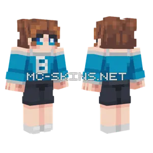 Brook 2 Minecraft skin