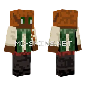 Brown and Green Adventurer