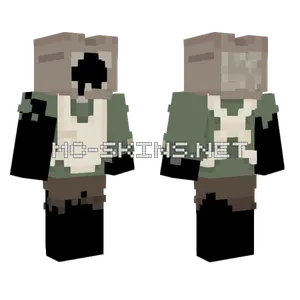 Brown and Green Overalls