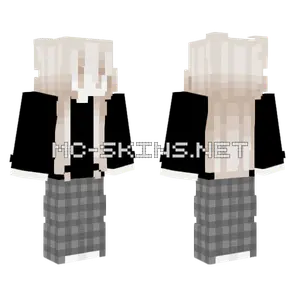 Brown and White Outfit