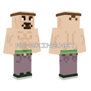 Brown Ban Minecraft skin
